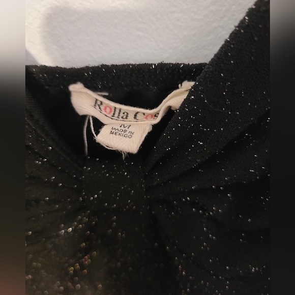 SOLD ⚡️Sparkly black dress - Picture 2 of 3